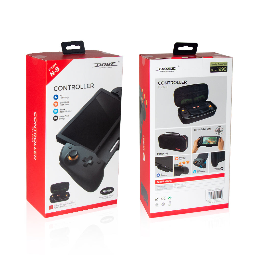 DOBE TNS-19252C Handheld Grip with Double Motor Vibration Built-in 6-Axis Gyro for Nintendo Switch Gamepad Controller DOBE TNS-19252C Handheld Grip with Double Motor Vibration Built-in 6-Axis Gyro for Nintendo Switch Gamepad Controller